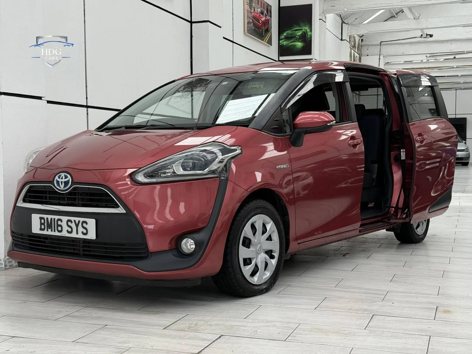 Red 2016 Toyota Sienta from HDG Cars previously sold stock
