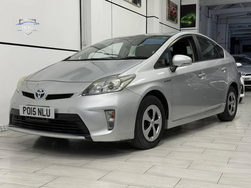 Silver Toyota Prius from HDG Cars stock, illustrating a UK import-value comparison